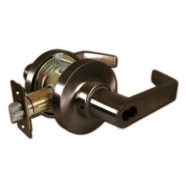 Grade 2 Cylindrical Lock, F-Storeroom, 175 Lever, Oil Rubbed Dark Bronze, 2-3/4 Inch Backset, SFIC